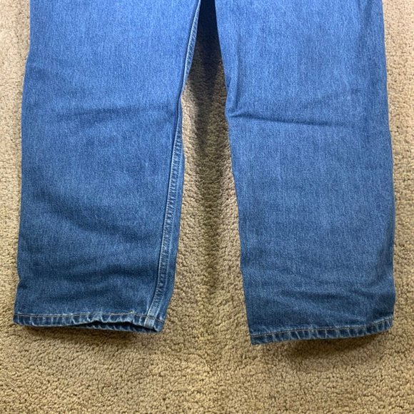 LEVI’S 550 Relaxed Fit Straight Leg Blue Denim Mens Jeans Sz 38x30 Tab Cotton - Picture 8 of 9